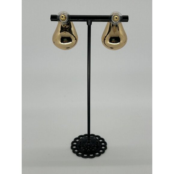 Joan Rivers Gold-tone Earrings Pierced Teardrops Statement Earrings - Picture 7 of 7